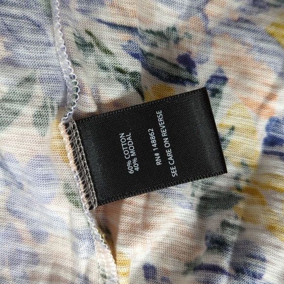 Torrid Floral Babydoll Tiered Top - Picture 9 of 13